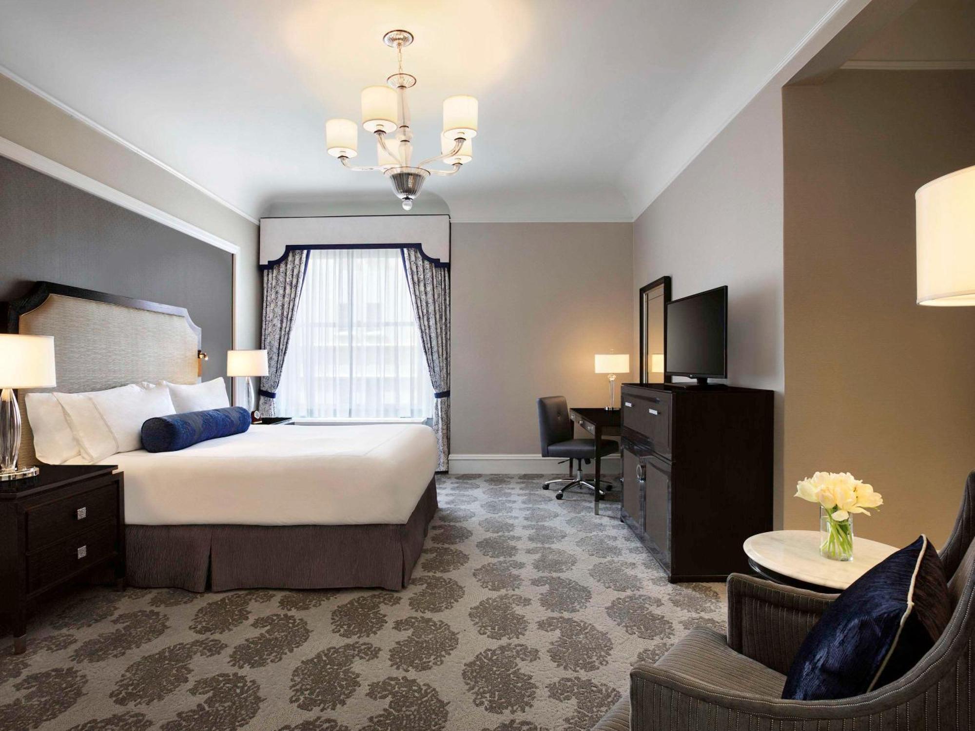Fairmont San Francisco Hotel Exterior foto A guest room at the hotel