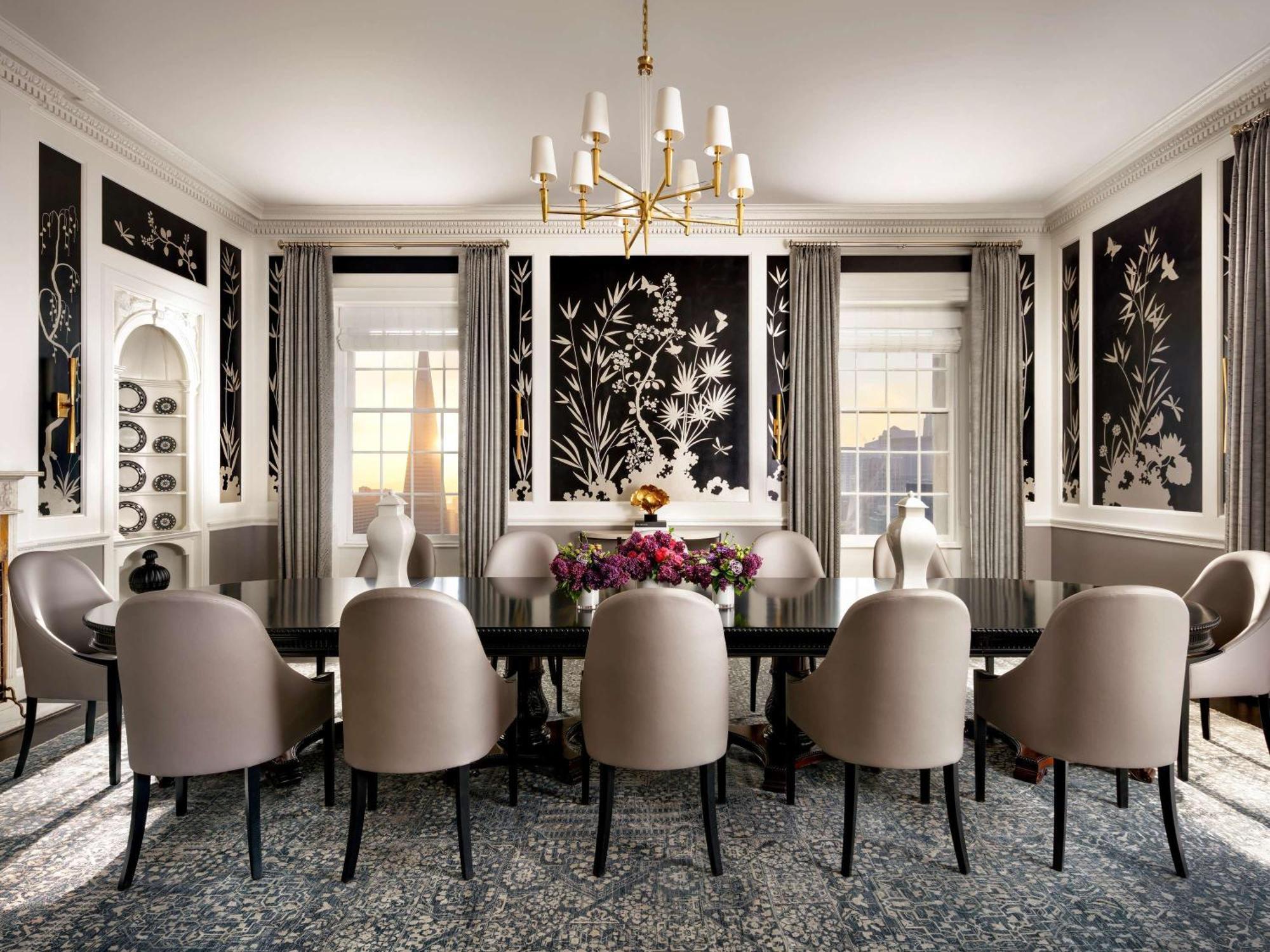 Fairmont San Francisco Hotel Exterior foto Dining room